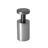 Outwater Round Standoffs, 1-1/2 in Bd L, Aluminum 1 in OD 3P1.56.00545